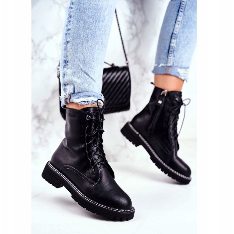 Botas de Mujer Big Star Black GG274596 negro 2