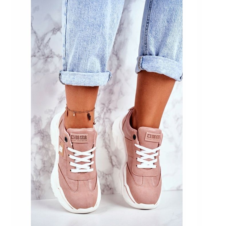 Zapatillas deportivas de mujer Big Star Pink GG274210 rosado 1