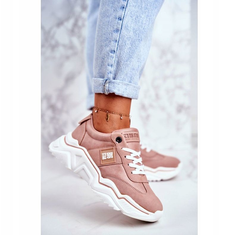 Zapatillas deportivas de mujer Big Star Pink GG274210 rosa 2