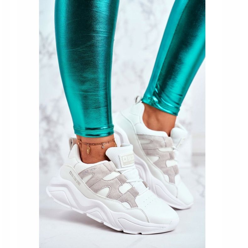 Zapatos Deportivos Mujer Big Star White GG274635 blanco 1