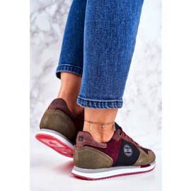Deportes juveniles Big Star Grey and Claret GG274459 rojo gris 4