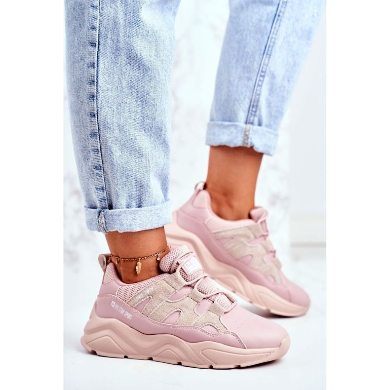 Zapatillas deportivas de mujer Big Star Pink GG274637 rosa 1