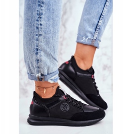 Zapatos Deportivos De Mujer Sneakers Cross Jeans Negro GG2R4046C 2