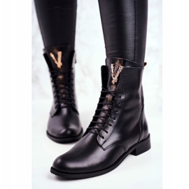 Botas Mujer Nicole Leather Negra 2593 negro 4