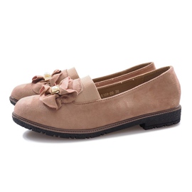 Zapatos sin cordones rosas con lazo Pearl Inside rosado 4