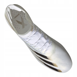 Botas de fútbol adidas X Ghosted.1 Ag M EG8154 negro, blanco, dorado blanco 4