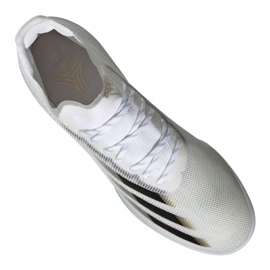Botas de fútbol Adidas X Ghosted.1 In M EG8171 blanco negro, blanco, dorado 4
