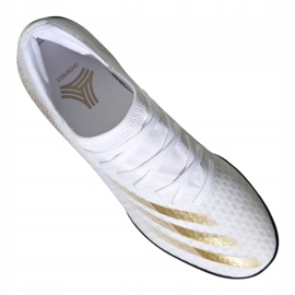 Botas de fútbol adidas X Ghosted.3 Tf M EG8199 negro, blanco, dorado blanco 3