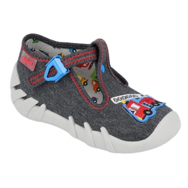 Calzado infantil befado 110P384 rojo azul gris 1