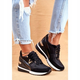 Vinceza Zapatillas Deportivas De Mujer Zapatillas Negras 21-10574 negro 2