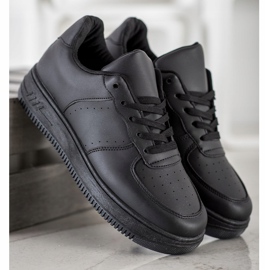 SHELOVET Zapatillas en la plataforma negro 4