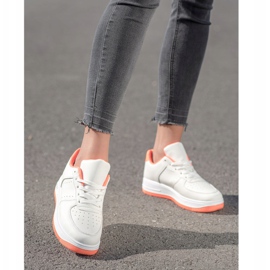 SHELOVET Zapatillas en la plataforma blanco 3