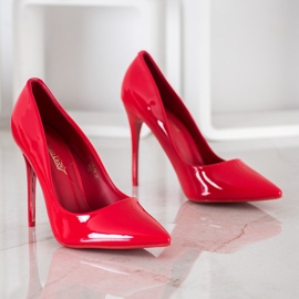 Queentina Alfileres Rojos Lacados 1