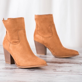 Erynn Botas de vaquero altas marrón 1