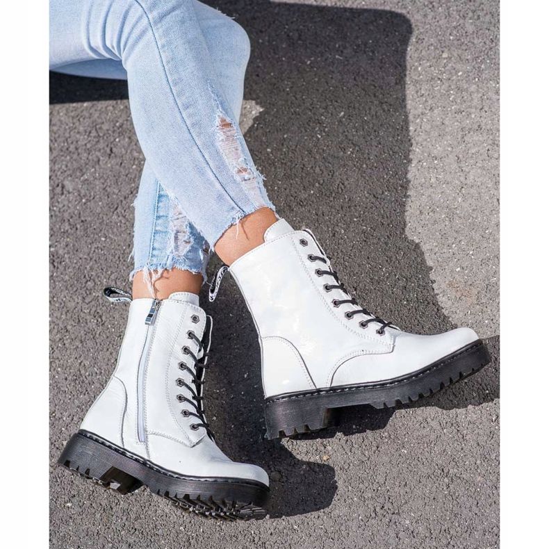 Trabajadores del cuero VINCEZA blanco 1