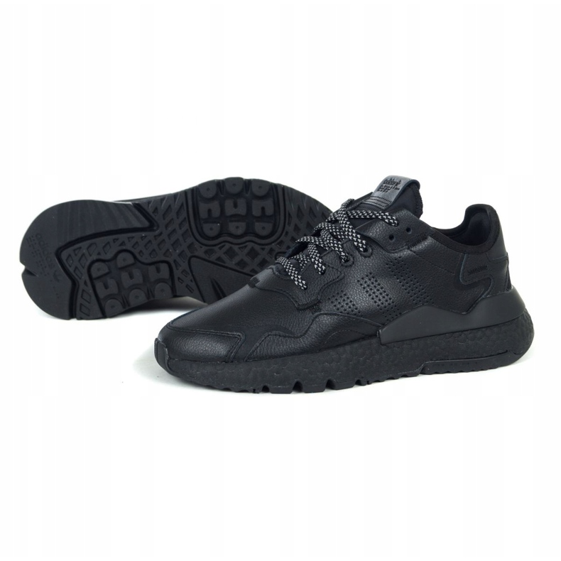 Zapatillas Adidas Nite Jogger Jr EG5837 negro 1