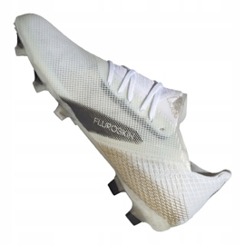Botas de fútbol Adidas X Ghosted.1 Fg Jr EG8181 negro, blanco, dorado blanco 6