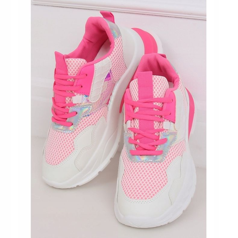 Deportivo blanco y rosa BH003 Rose 1