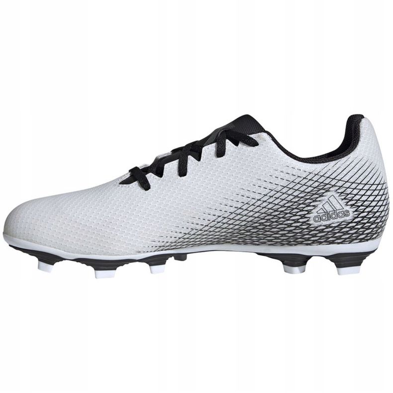 Botas de fútbol adidas X GHOSTED.4 FxG M FW6783 blanco, blanco, negro blanco 2