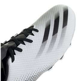 Botas de fútbol adidas X GHOSTED.4 FxG M FW6783 blanco, blanco, negro blanco 3