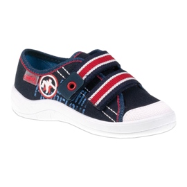 Pantuflas niño Befado 672x058 blanco rojo azul marino 1