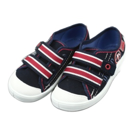 Pantuflas niño Befado 672x058 blanco rojo azul marino 4