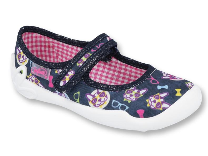 Calzado infantil befado 114Y359 negro púrpura rosa multicolor 1