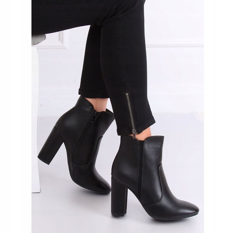Negro 1436 Tacones negros 1