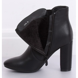Negro 1436 Tacones negros 4