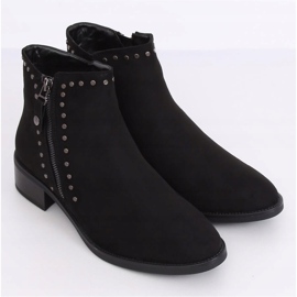 Botines Chelsea negros para mujer 5637 Negro 1