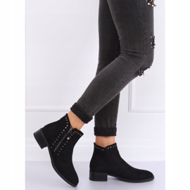 Botines Chelsea negros para mujer 5637 Negro 2