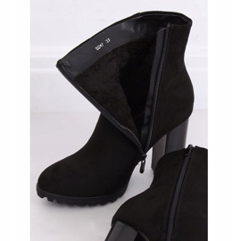 Botas de tacón estable negro 5247 Negro 3