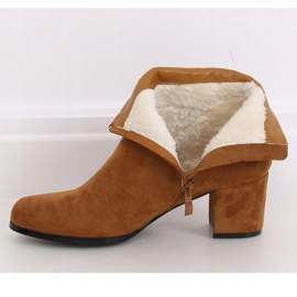 Camel L7196A Botas de tacón bajo camel marrón 1 Camel L7196A Botas de tacón bajo camel marrón 1