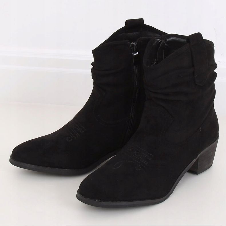 Botas cowboy negras para mujer 20189-21 Black negro 1