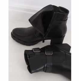 Botas negras con tacones anchos 168-209 Negra negro 2