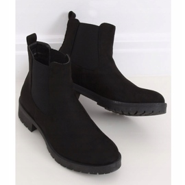 Botines Chelsea negros para mujer JY2000 Negro 1
