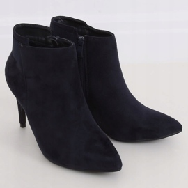 Botas azul marino de tacón alto 3148 Azul 3