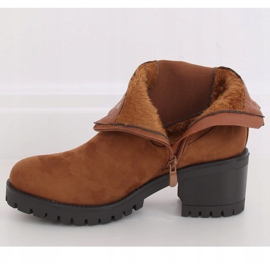 Botines chelsea tacones camel 4935 Camel marrón 2
