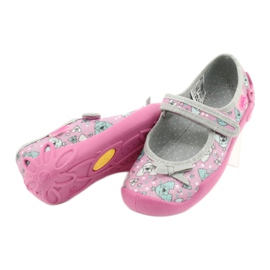 Calzado infantil befado 114X413 rosado gris 6
