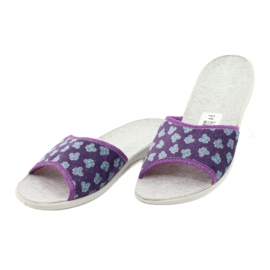 Zapatos de mujer befado pu 300D042 violeta azul gris 3