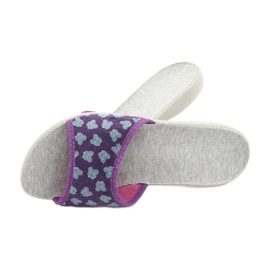 Zapatos de mujer befado pu 300D042 violeta azul gris 5