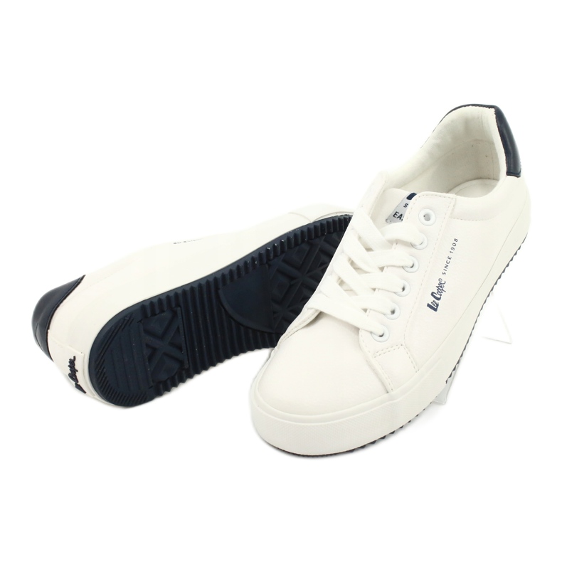 Zapatos Lee Cooper W LCJL-20-31-072 blanco azul marino 3