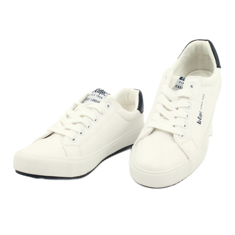 Zapatos Lee Cooper W LCJL-20-31-072 blanco azul marino 2