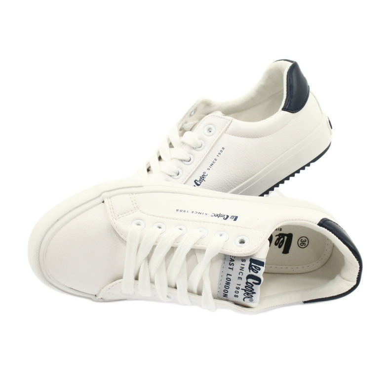 Zapatos Lee Cooper W LCJL-20-31-072 blanco azul marino 4