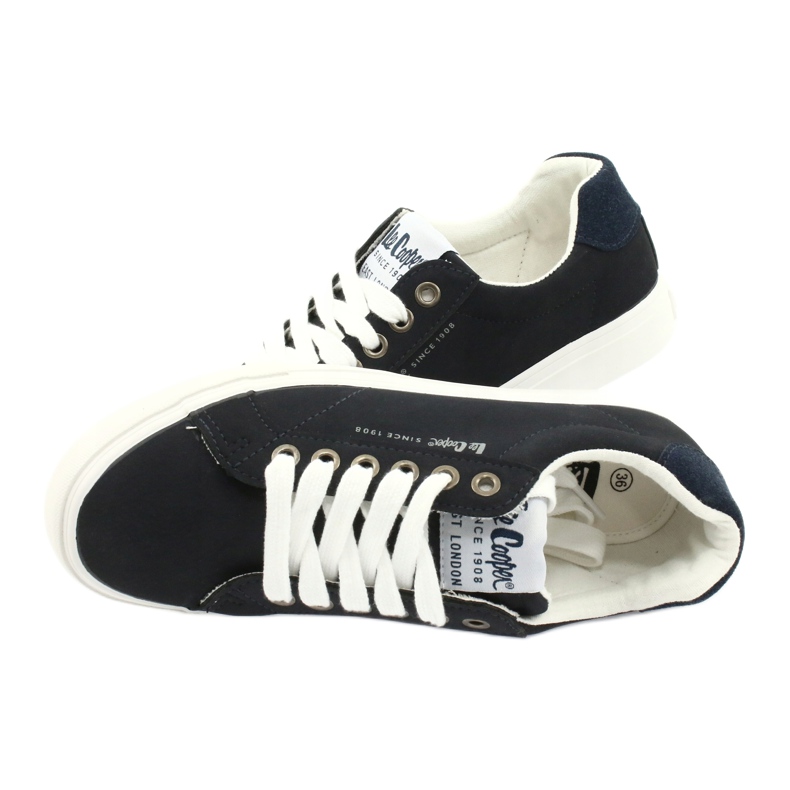 Zapatillas ecológicas Lee Cooper LCJL-20-31-083 Navy Blue azul 4