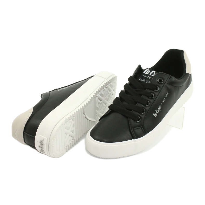 Lee Cooper Zapatillas de zapatillas ecológicas LCJL-20-31-071 Negro 3