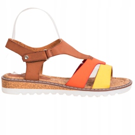 Kylie Sandalias casuales cómodas multicolor 4