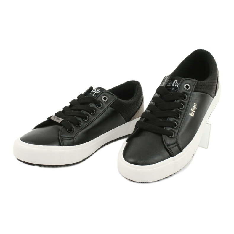 Lee Cooper Zapatillas ecológicas para mujeres LCJL-20-31-041 Negro 2
