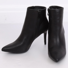 Negro Botas de tacón negro 9467 Negro 3
