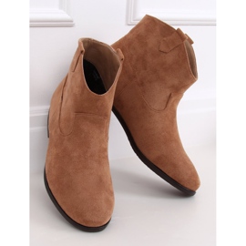 Botas camperas planas beige TX-1876 1